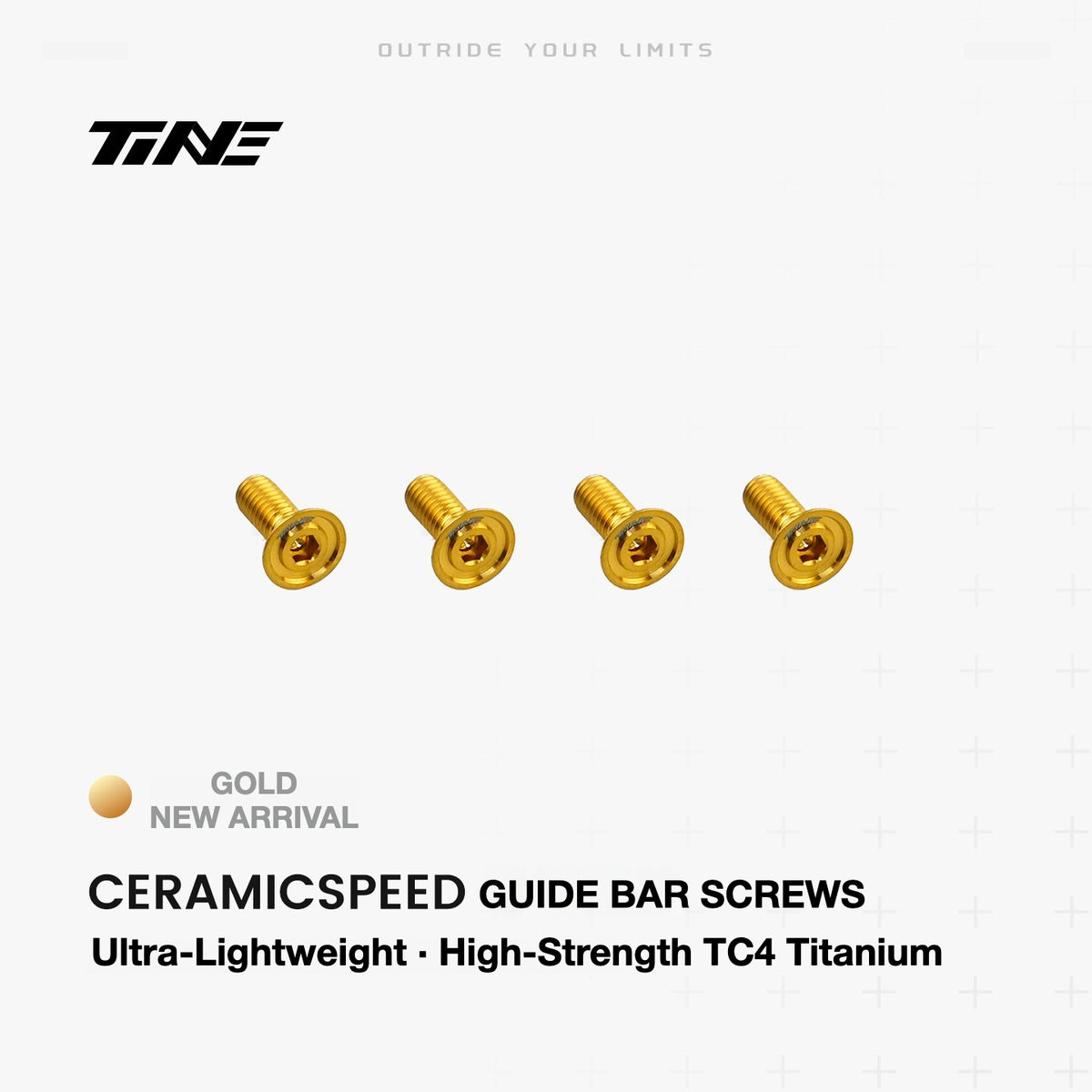 TiNE Titanium Guide Pulley Screws – CERAMICSPEED OSPW Compatible