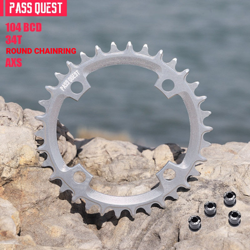 PASS QUEST 104 BCD Narrow-Wide Chainring | SRAM AXS 12-Speed | 32T–42T