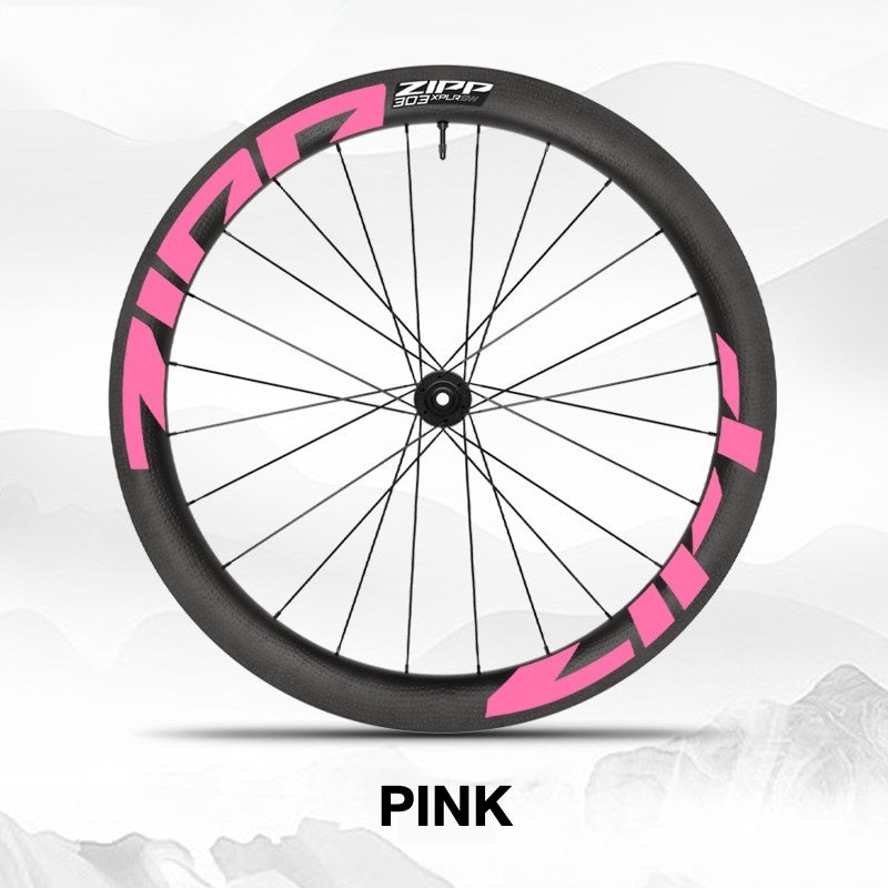 2025 ZIPP 303 XPLR SW Wheel Decal Sticker Kit – Reflective Waterproof Gravel Rim Graphics