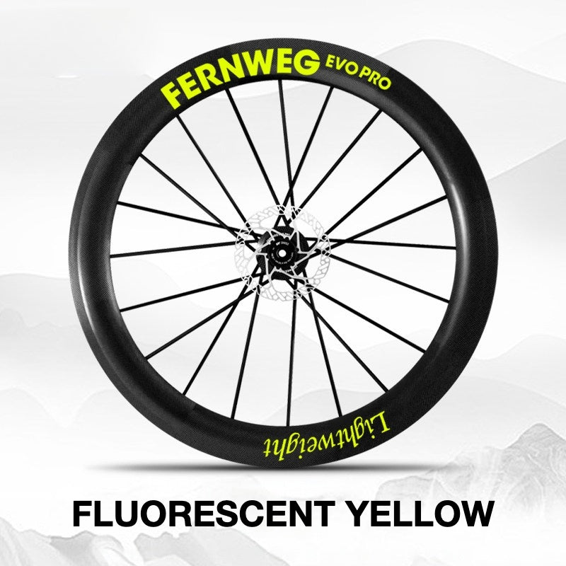 Lightweight Fernweg EVO Pro 85 Wheel Decal Sticker Kit – Logo Cover & Color Change