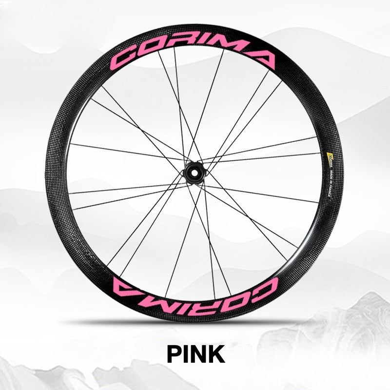 CORIMA WS37 Wheel Decal Sticker Kit – Logo Cover & Custom Color Wrap