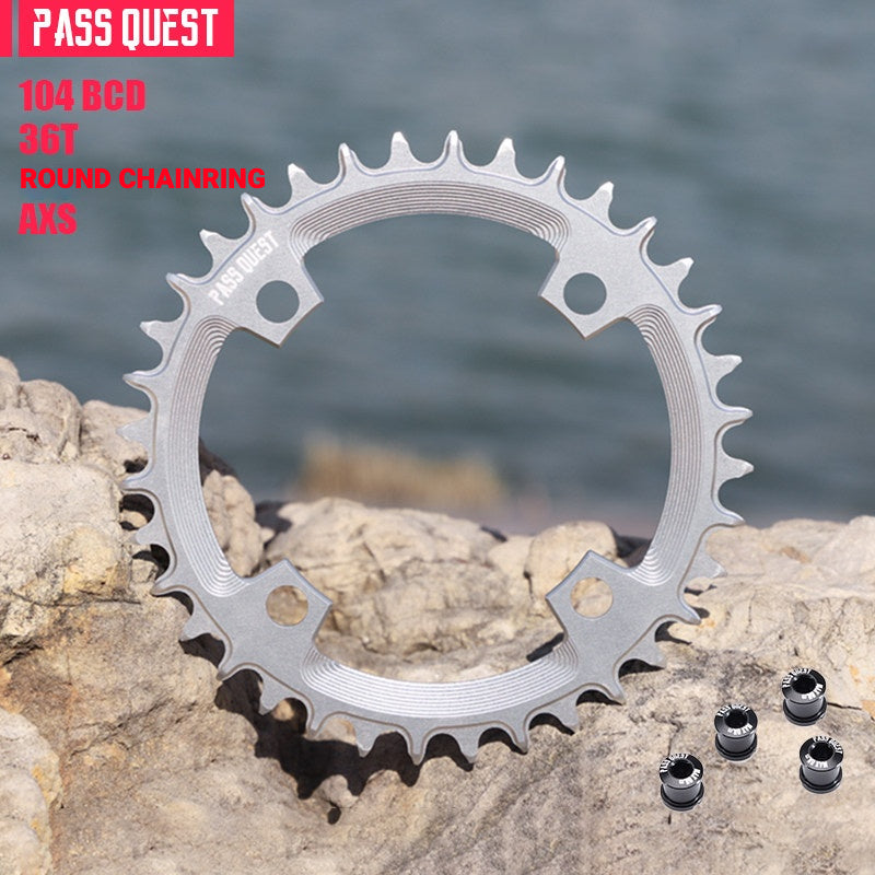 PASS QUEST 104 BCD Narrow-Wide Chainring | SRAM AXS 12-Speed | 32T–42T