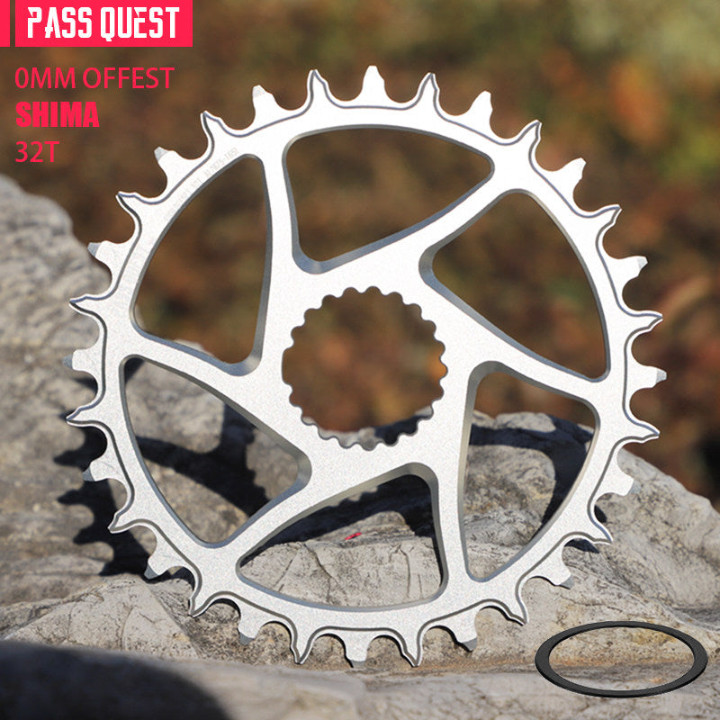 PASS QUEST Shimano Direct-Mount Narrow-Wide Chainring | M6100 M7100 M8100 M9100 | 0mm Offset