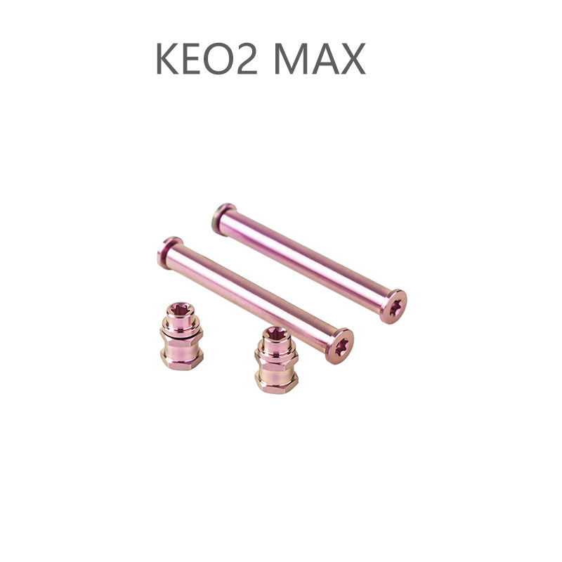 LOOK KEO2 MAX et BLADE Kit de mise à niveau léger - Solution de pédale performance en titane