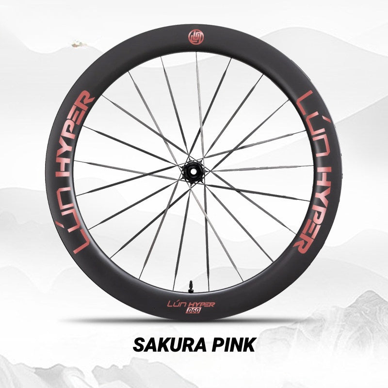 Infinity Logo Decals for Lún HYPER 5 D60 Gen 5 Wheelset | Waterproof Rim Overlay Stickers(Complete Decal Set for Two Wheels + Spare Decals Included)