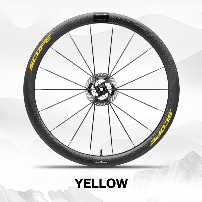 Scope Artech 8.T Wheel Decal Sticker Kit – Logo Cover & Color Change
