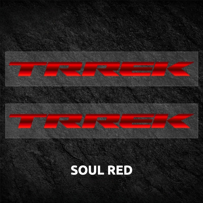 TREK Marlin 6 Frame Logo Decal Kit | Custom Color Change MTB Sticker Waterproof