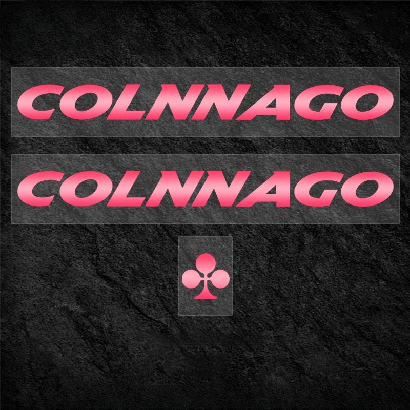 Colnago V5RS Logo Decal Set (2× Downtube + 1× Headtube)|Custom Frame Color Change Stickers|35+ Colors