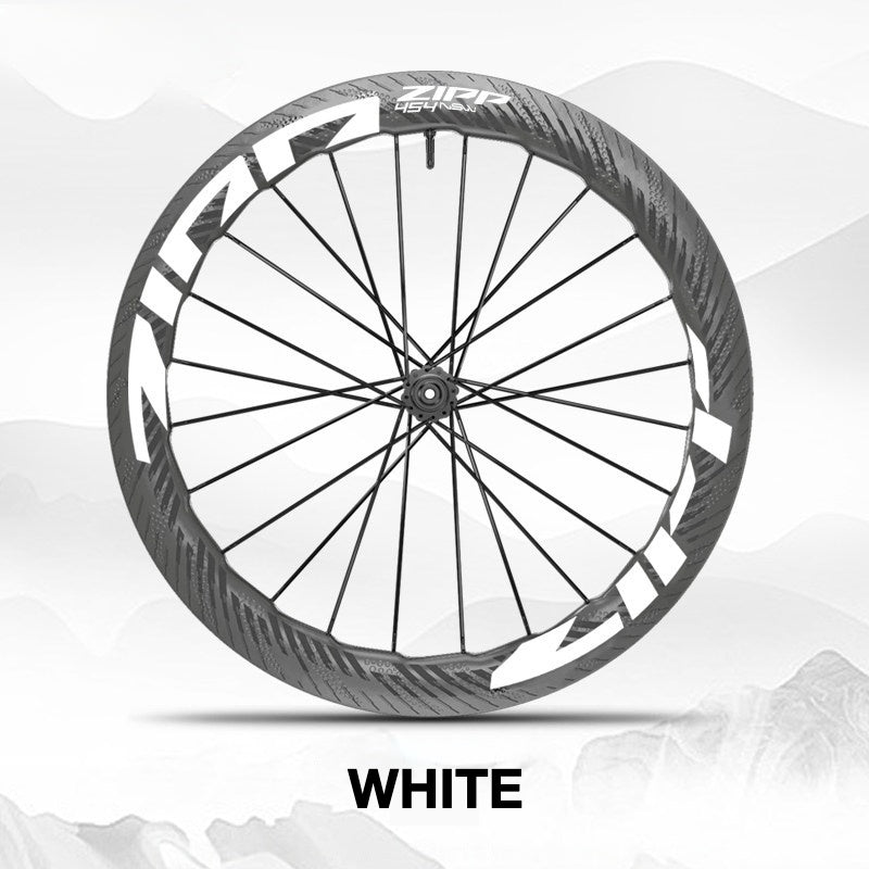 2025 ZIPP 404 Wheel Decal Sticker Kit – Waterproof Carbon Rim Logo Graphics