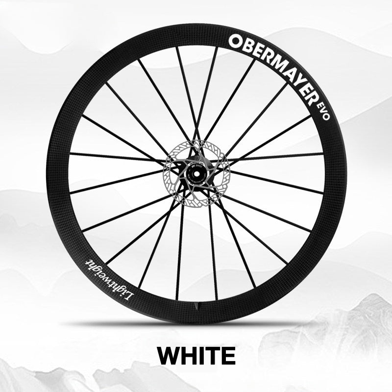 Lightweight Obermayer EVO Wheel Decal Sticker Kit – Logo Cover & Color Change