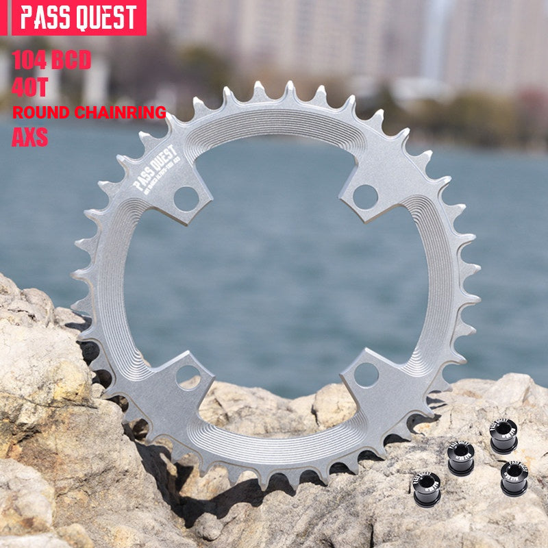 PASS QUEST 104 BCD Narrow-Wide Chainring | SRAM AXS 12-Speed | 32T–42T