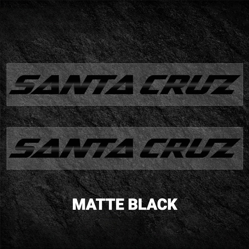 SANTA CRUZ 5010 Frame Logo Decal Kit | Custom Color Change Trail MTB Sticker