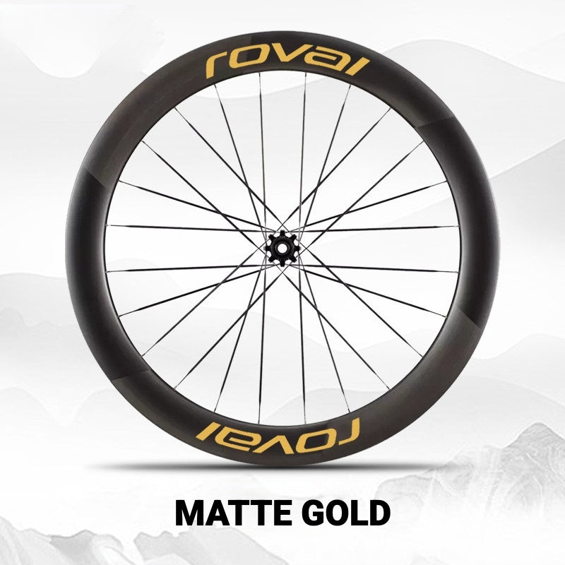 Roval Rapide CLX 3 Wheel Decals | Custom Waterproof Rim Stickers for Specialized Carbon Wheels