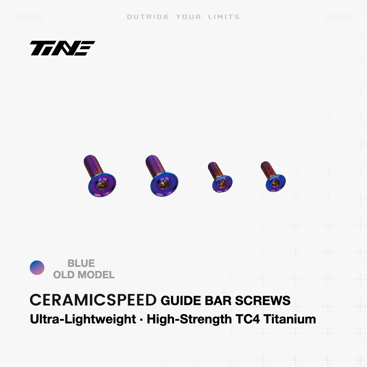 TiNE Titanium Guide Pulley Screws – CERAMICSPEED OSPW Compatible