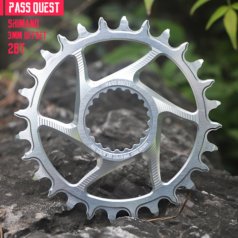 PASS QUEST Shimano Direct Mount MTB Chainring | M7100 M8100 M9100 | 3mm / 6mm Offset Narrow Wide