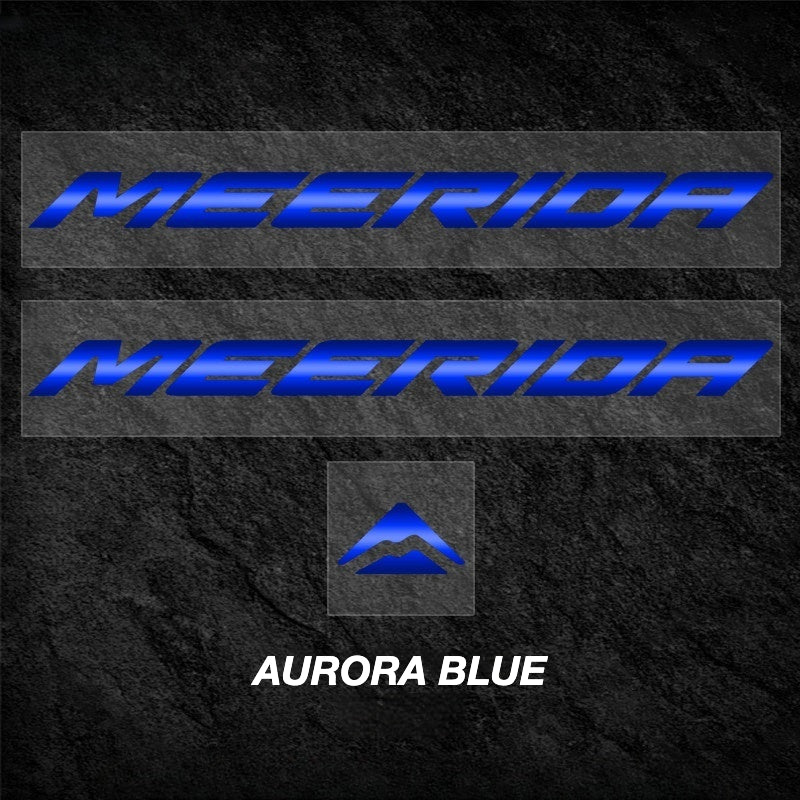 Custom OEM Logo Decals for Merida Reacto Road Bike Frame | Waterproof Overlay Stickers