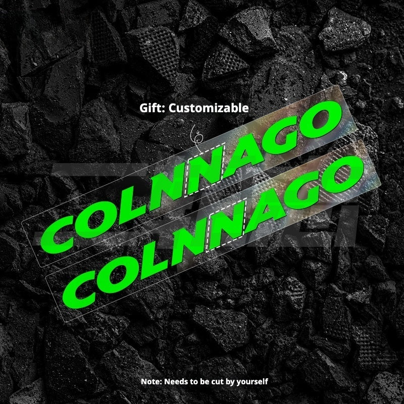 Colnago V4RS Наклейка с логотипом рамы шоссейного велосипеда – наклейка для изменения цвета нижней трубы