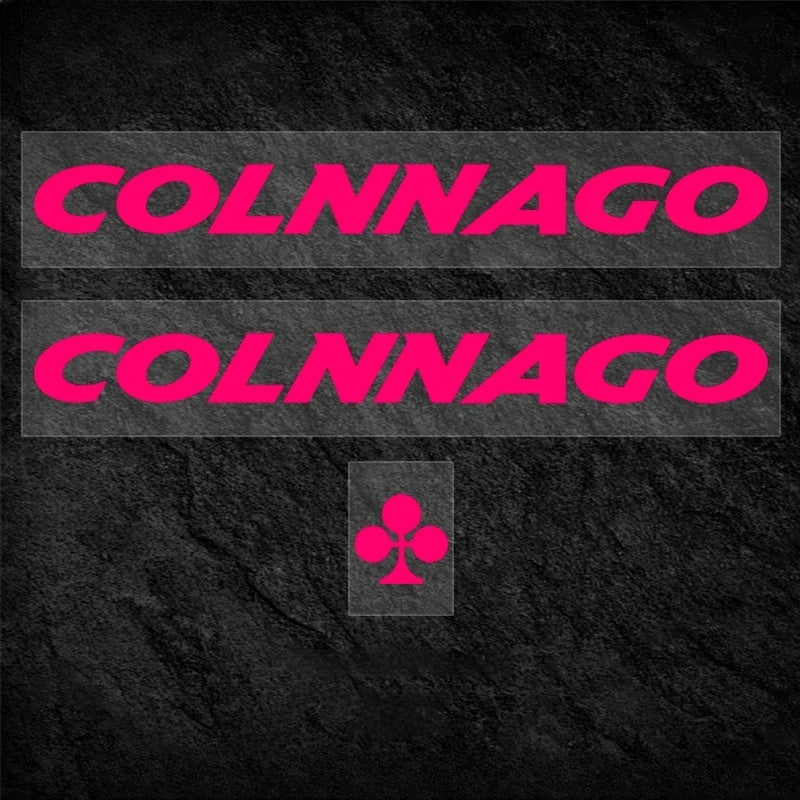 Colnago V5RS Logo Decal Set (2× Downtube + 1× Headtube)|Custom Frame Color Change Stickers|35+ Colors