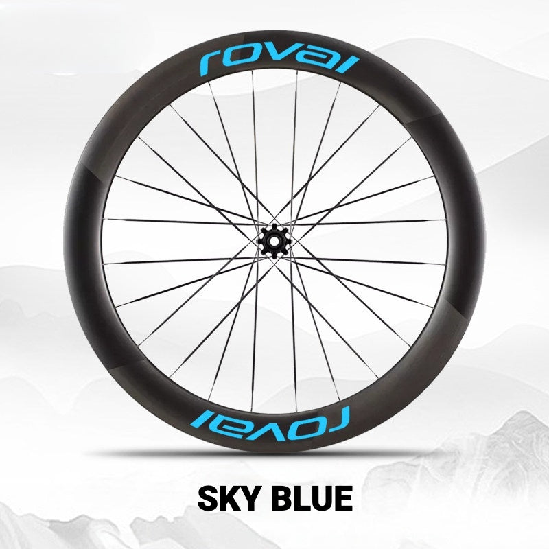Roval Rapide CLX 3 Wheel Decals | Custom Waterproof Rim Stickers for Specialized Carbon Wheels