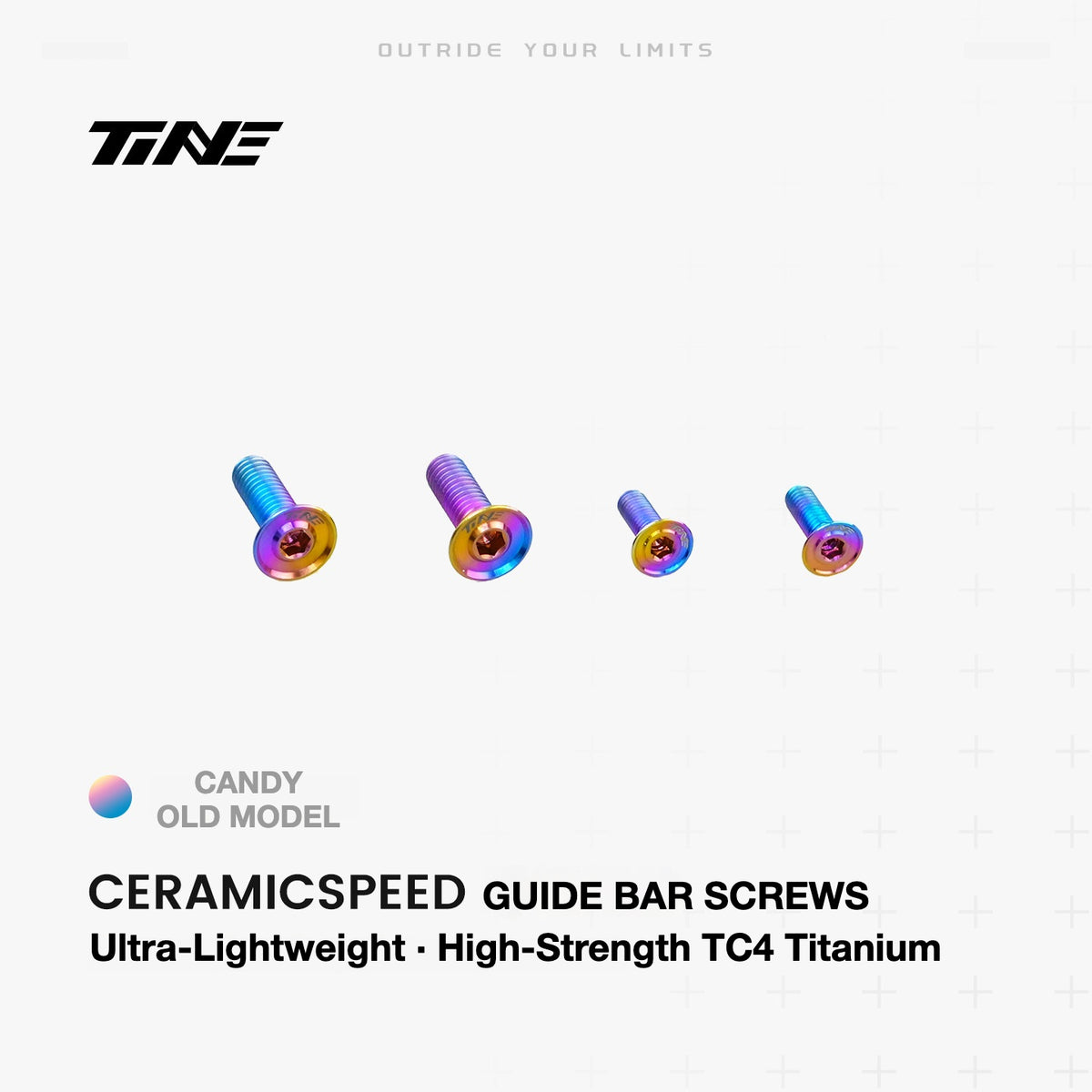 TiNE Titanium Guide Pulley Screws – CERAMICSPEED OSPW Compatible