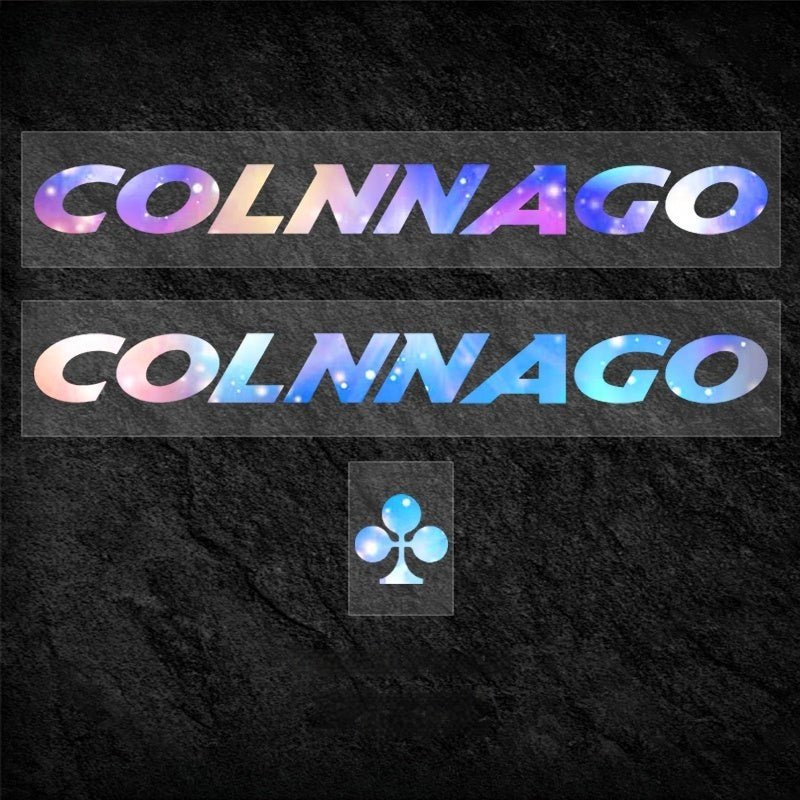 Colnago V5RS Logo Decal Set (2× Downtube + 1× Headtube)|Custom Frame Color Change Stickers|35+ Colors
