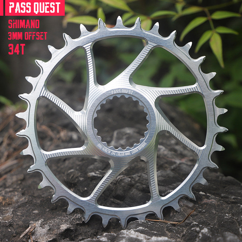 PASS QUEST Shimano Direct Mount MTB Chainring | M7100 M8100 M9100 | 3mm / 6mm Offset Narrow Wide
