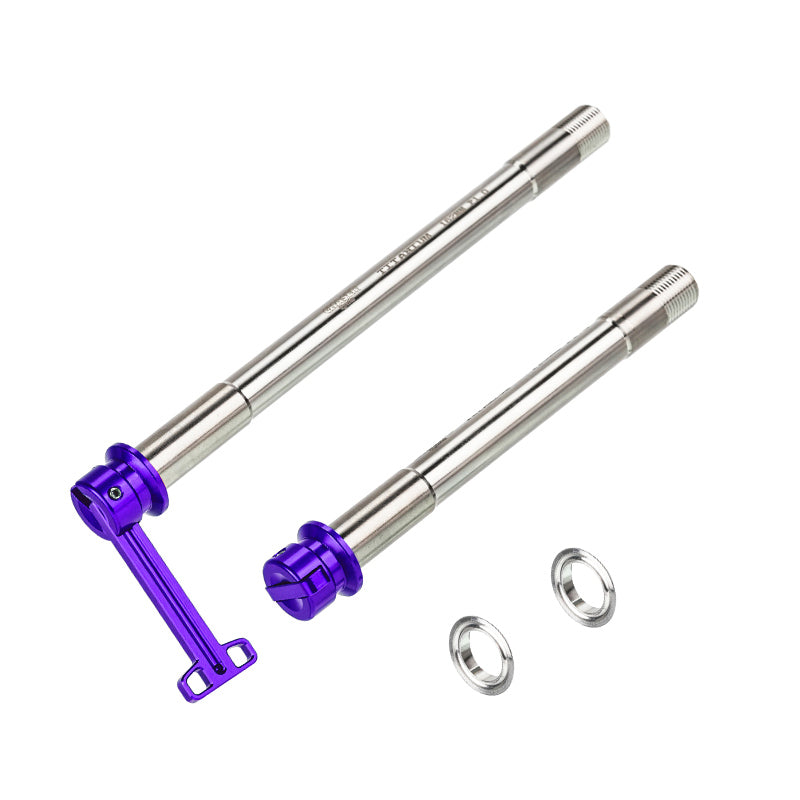 Eje pasante de liberación rápida oculto de aleación de titanio ultraligero de 12 mm para Trek Madone