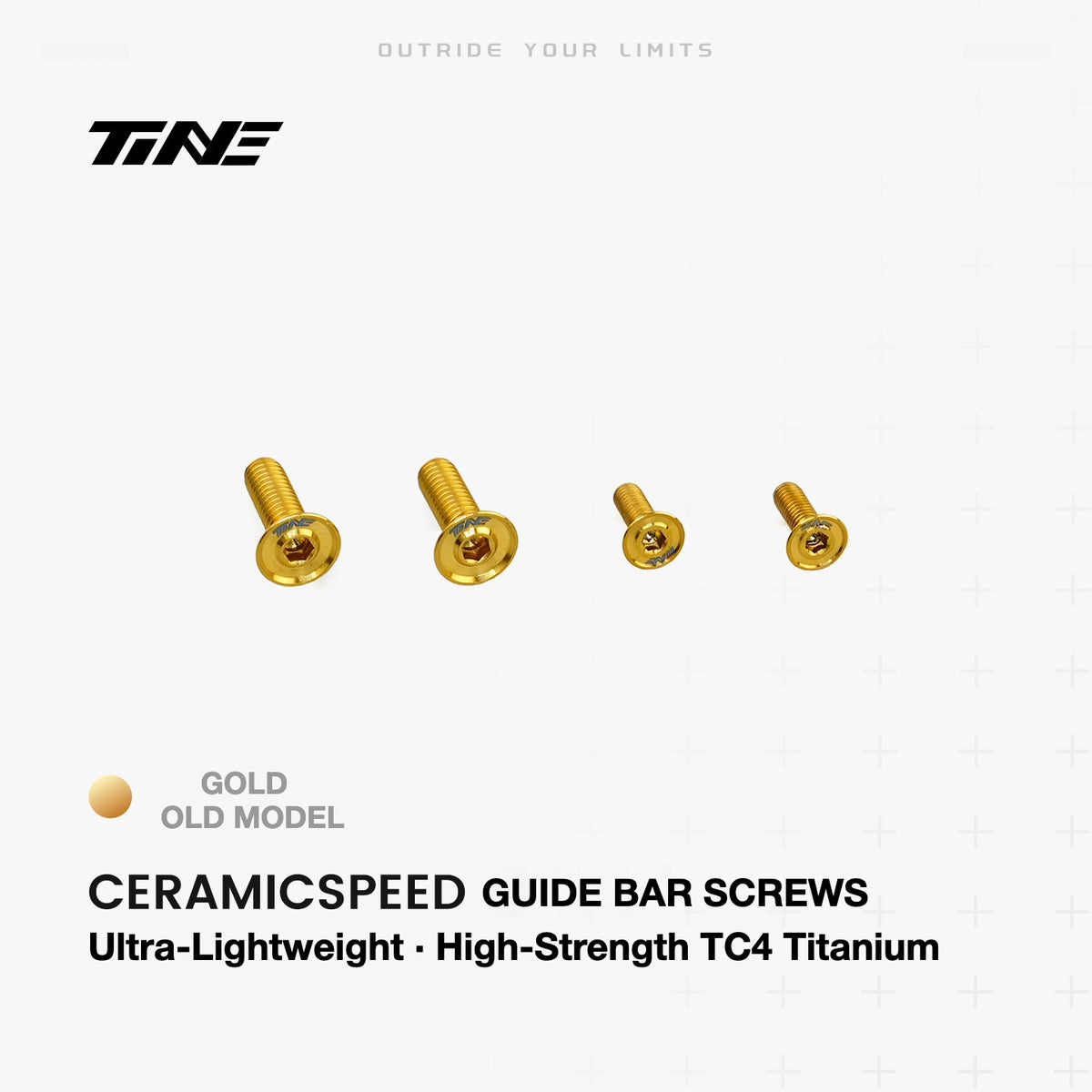 TiNE Titanium Guide Pulley Screws – CERAMICSPEED OSPW Compatible