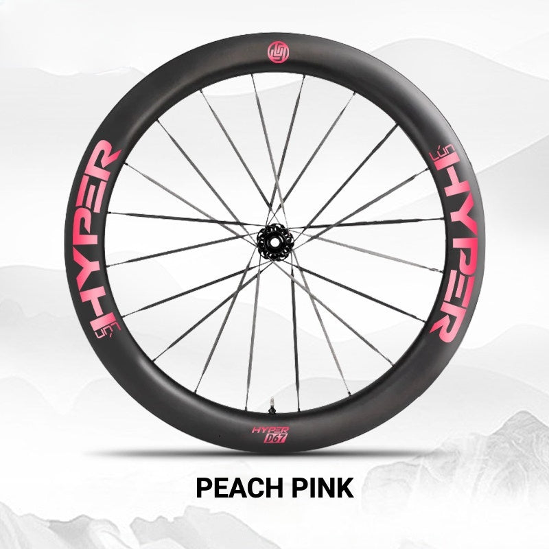 Infinity Logo Decals for Lún HYPER 3 D67 Gen 3 Wheelset | Waterproof Rim Overlay Stickers(Complete Decal Set for Two Wheels + Spare Decals Included)