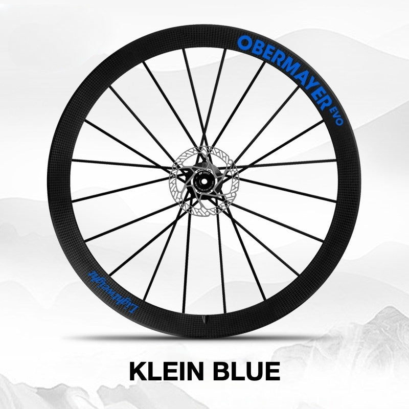 Lightweight Obermayer EVO Wheel Decal Sticker Kit – Logo Cover & Color Change