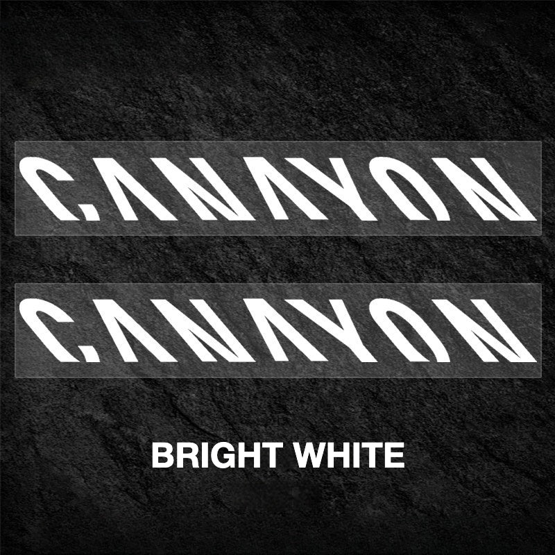 Canyon Ultimate Frame Decal Sticker Kit – Logo Cover & Color Change