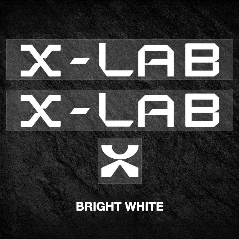 XDS X-LAB RS9 Road Bike Frame Decals | Waterproof Custom Logo Replacement Stickers