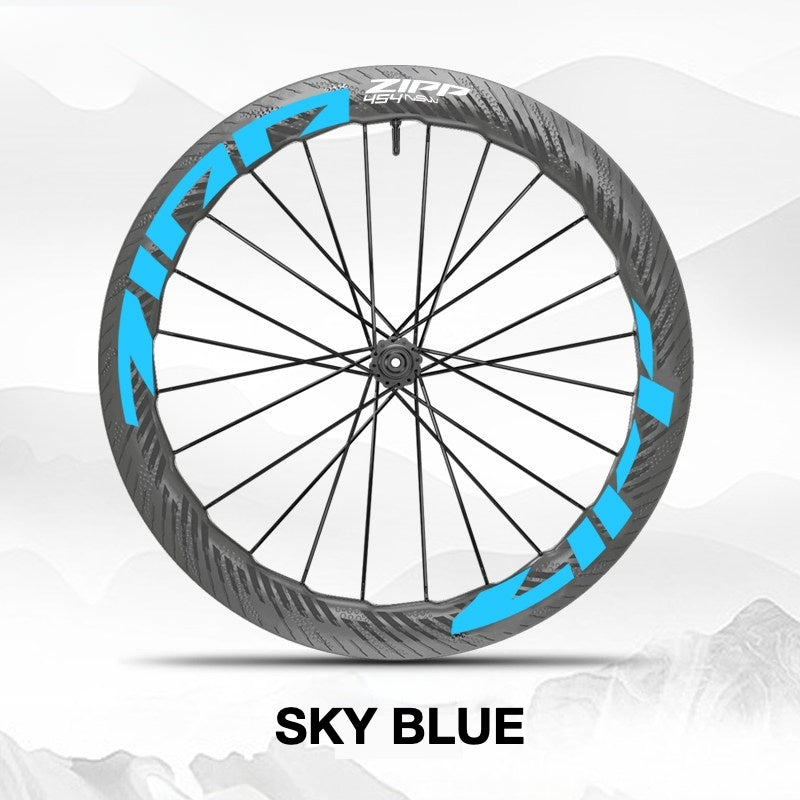 2025 ZIPP 404 Wheel Decal Sticker Kit – Waterproof Carbon Rim Logo Graphics