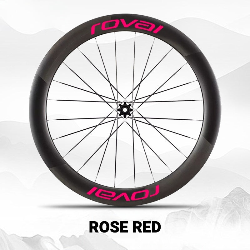 Roval Rapide CLX 3 Wheel Decals | Custom Waterproof Rim Stickers for Specialized Carbon Wheels