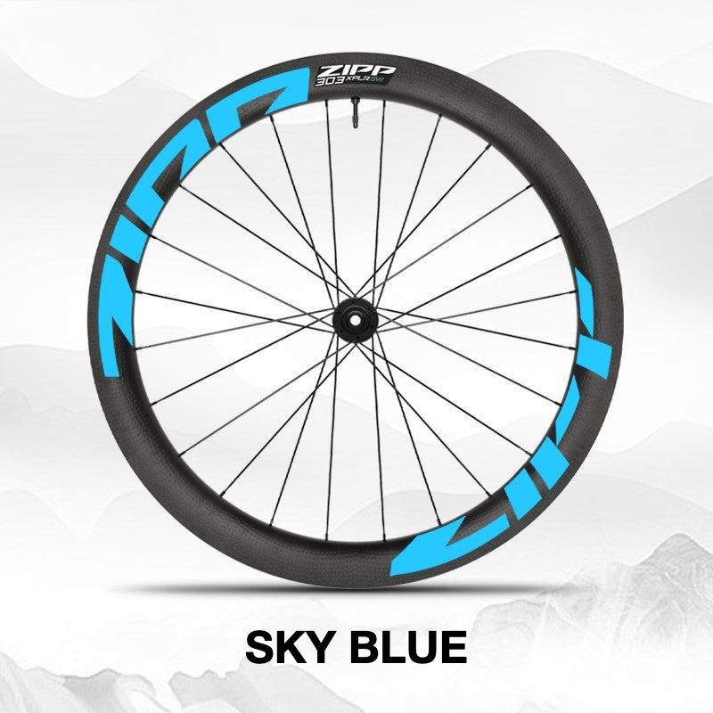 2025 ZIPP 303 XPLR SW Wheel Decal Sticker Kit – Reflective Waterproof Gravel Rim Graphics