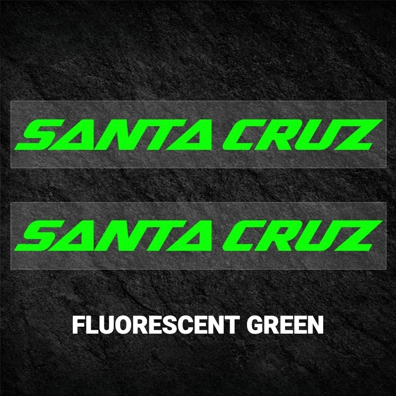 SANTA CRUZ 5010 Frame Logo Decal Kit | Custom Color Change Trail MTB Sticker