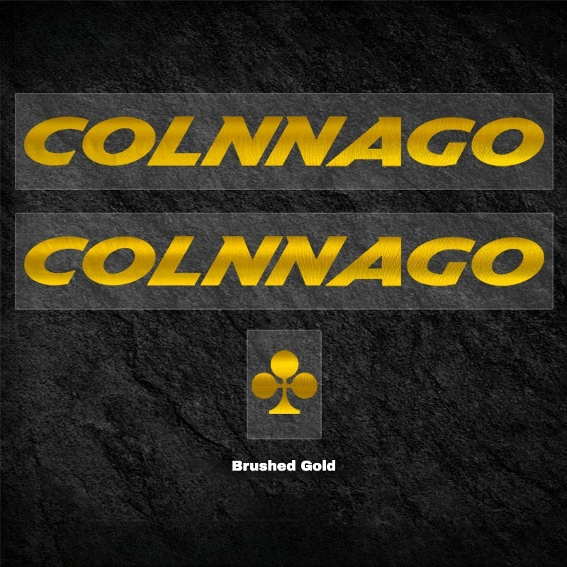 Colnago V3 Frame Logo Decals | Custom Waterproof OEM Overlay Stickers
