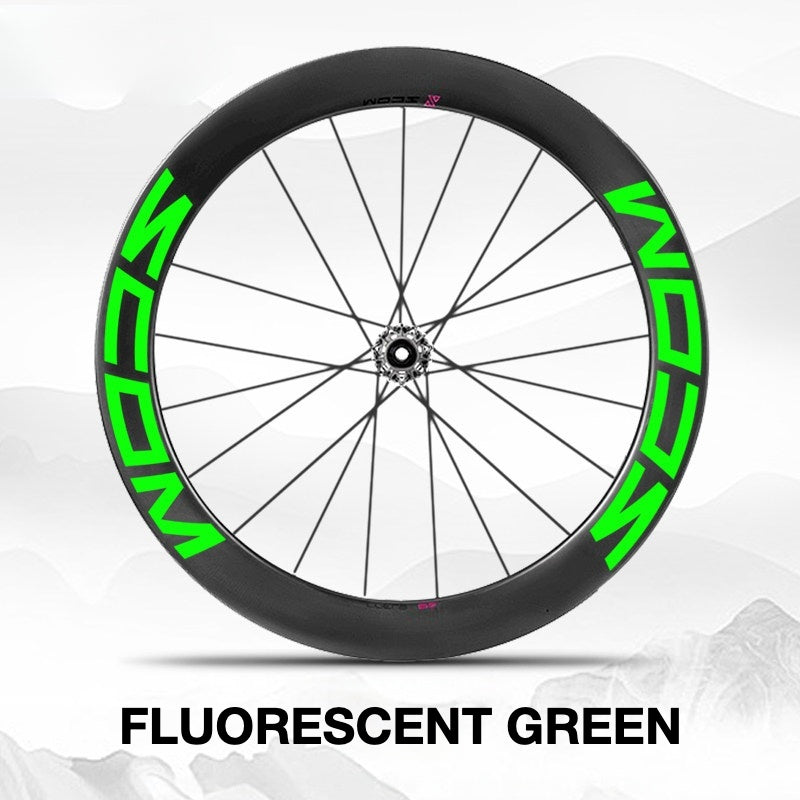 SCOM Wind Blade 50 Wheel Decal Sticker Kit – Logo Cover & Color Change