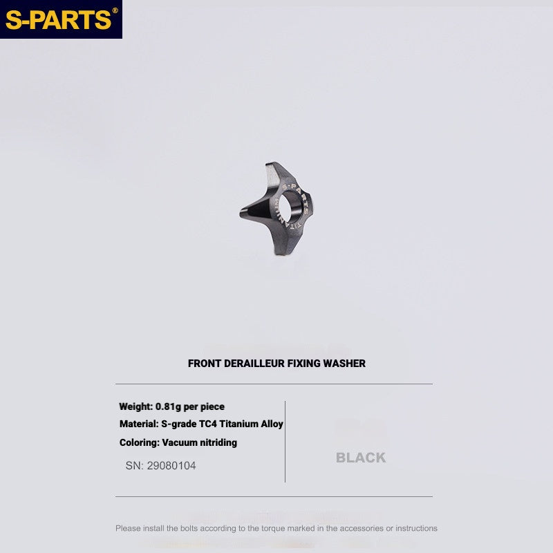 Shimano Road Titanium Bolt Kit – S-PARTS Drivetrain Screws for R8050 / R8150 / R9250