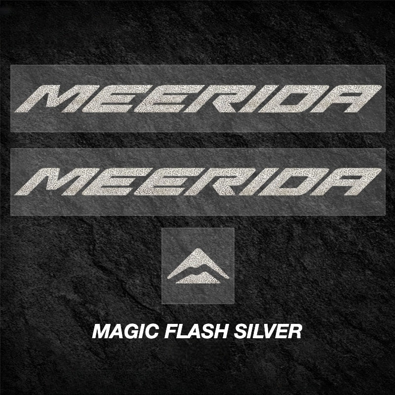Custom OEM Logo Decals for Merida Reacto Road Bike Frame | Waterproof Overlay Stickers