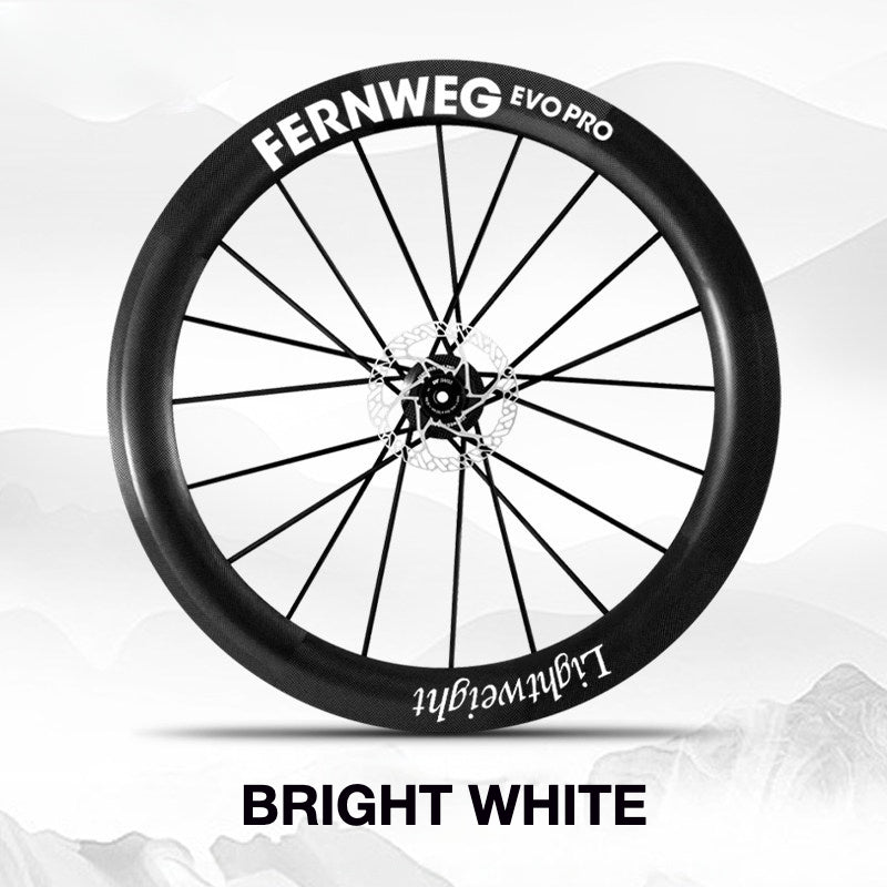Lightweight Fernweg EVO Pro 85 Wheel Decal Sticker Kit – Logo Cover & Color Change