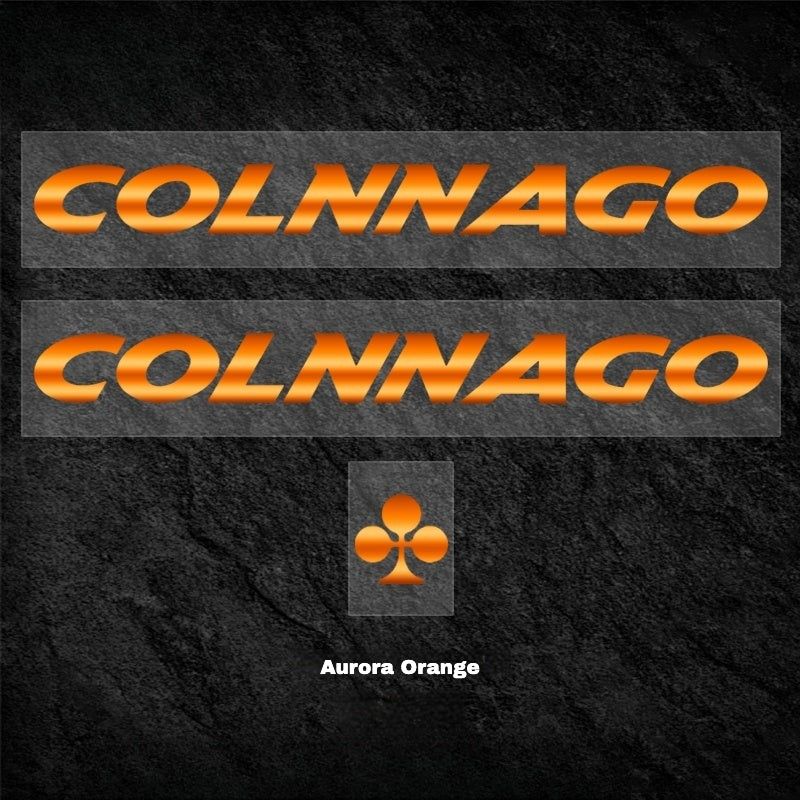 Colnago V3 Frame Logo Decals | Custom Waterproof OEM Overlay Stickers