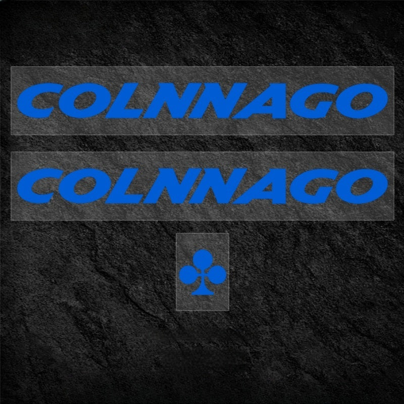 Colnago V5RS Logo Decal Set (2× Downtube + 1× Headtube)|Custom Frame Color Change Stickers|35+ Colors