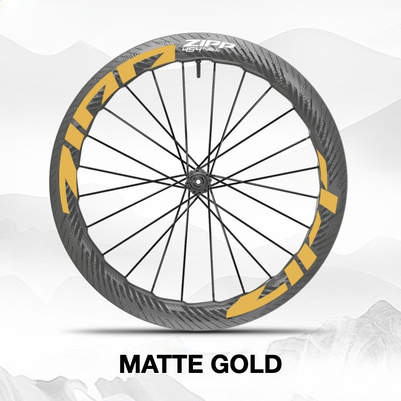 2025 ZIPP 404 Wheel Decal Sticker Kit – Waterproof Carbon Rim Logo Graphics