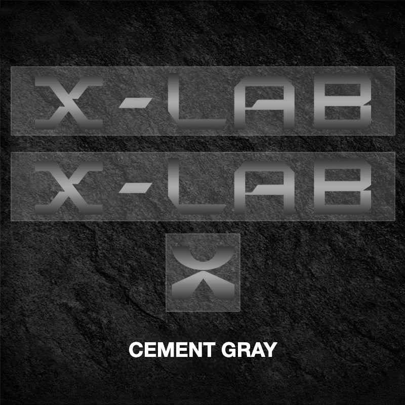 XDS X-LAB RS9 Road Bike Frame Decals | Waterproof Custom Logo Replacement Stickers