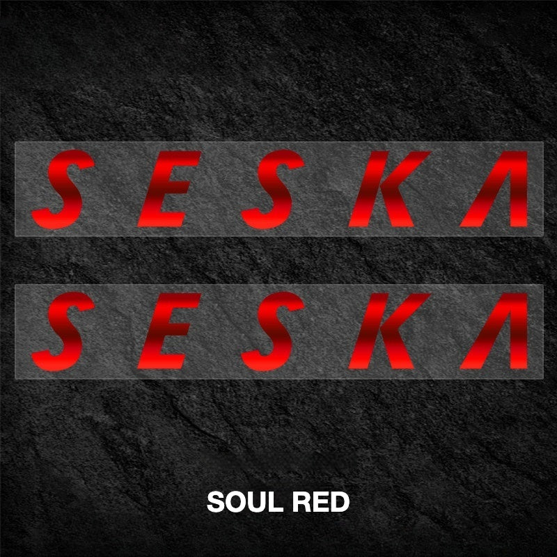 SEKA SPEAR Road Bike Frame Decals | Waterproof Custom Logo Replacement Stickers