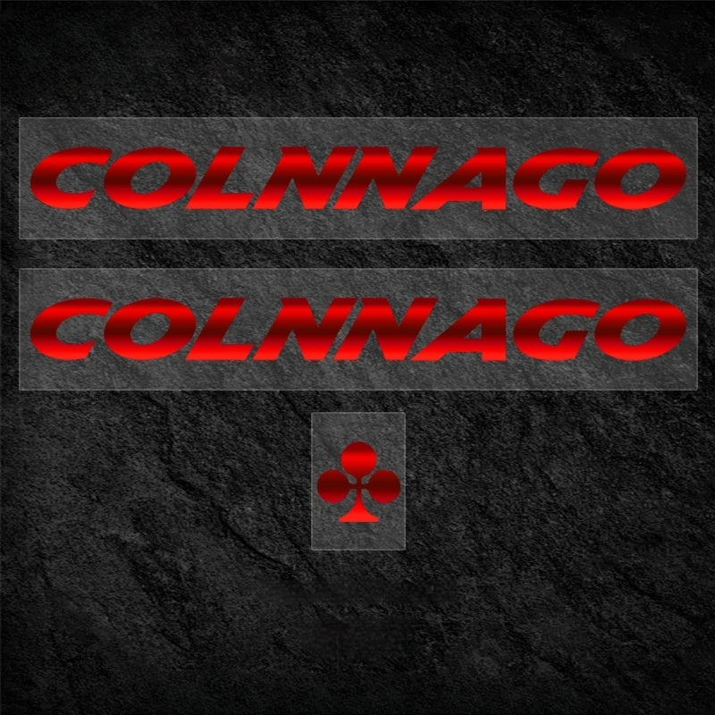 Colnago V5RS Logo Decal Set (2× Downtube + 1× Headtube)|Custom Frame Color Change Stickers|35+ Colors