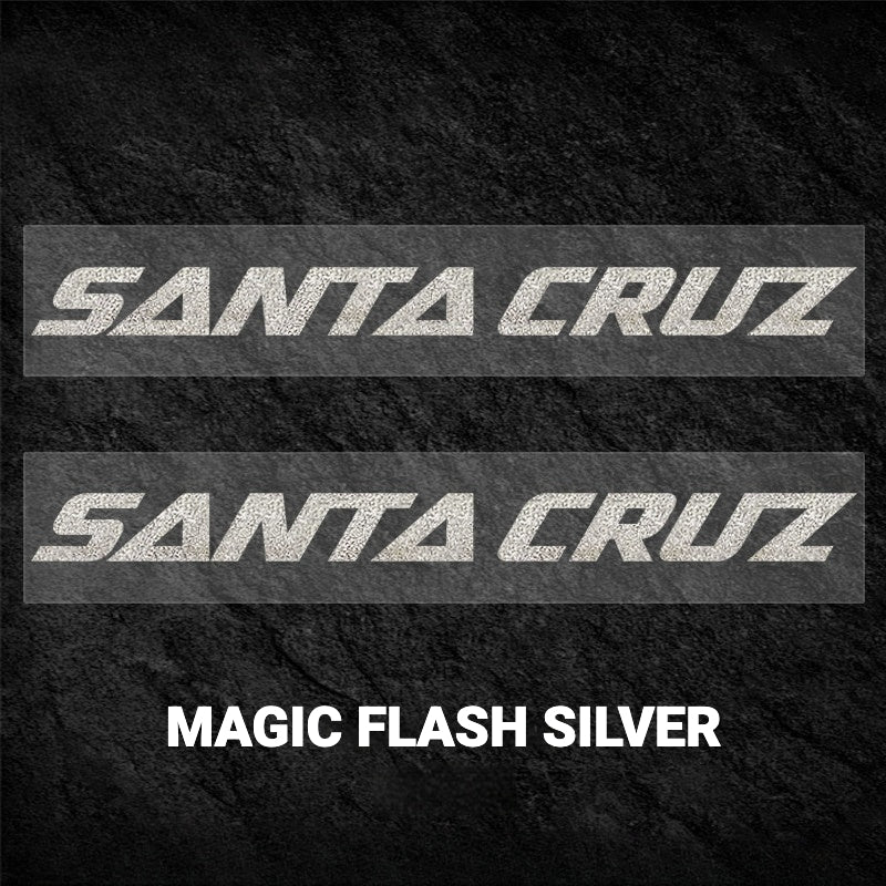 SANTA CRUZ 5010 Frame Logo Decal Kit | Custom Color Change Trail MTB Sticker
