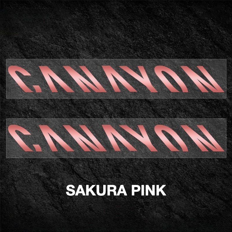 Canyon Ultimate Frame Decal Sticker Kit – Logo Cover & Color Change