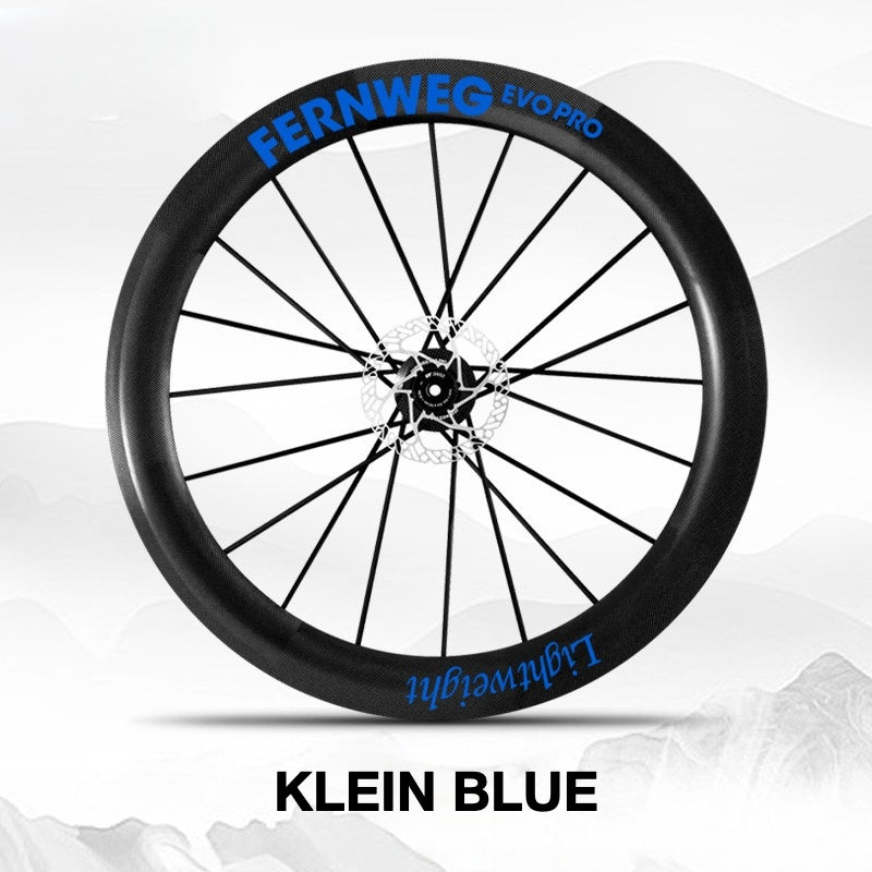 Lightweight Fernweg EVO Pro 85 Wheel Decal Sticker Kit – Logo Cover & Color Change